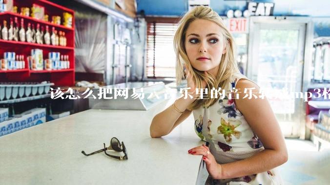 该怎么把网易云音乐里的音乐转成mp3格式导出软件？